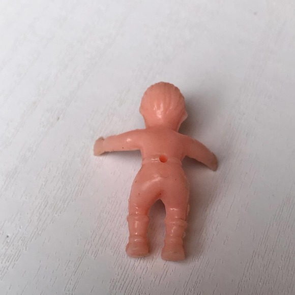 Vintage Mini Miniature Baby Boy Figure Figurine for Dollhouse, Model Building - Picture 3 of 4